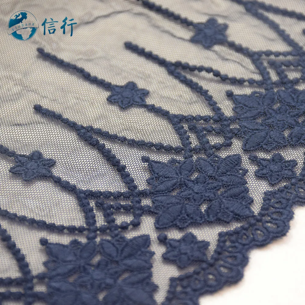 23cm width Cotton embroid lace sewing ribbon guipure trims or fabric warp knitting DIY Garment Accessories free shipping#3610 | Дом и сад