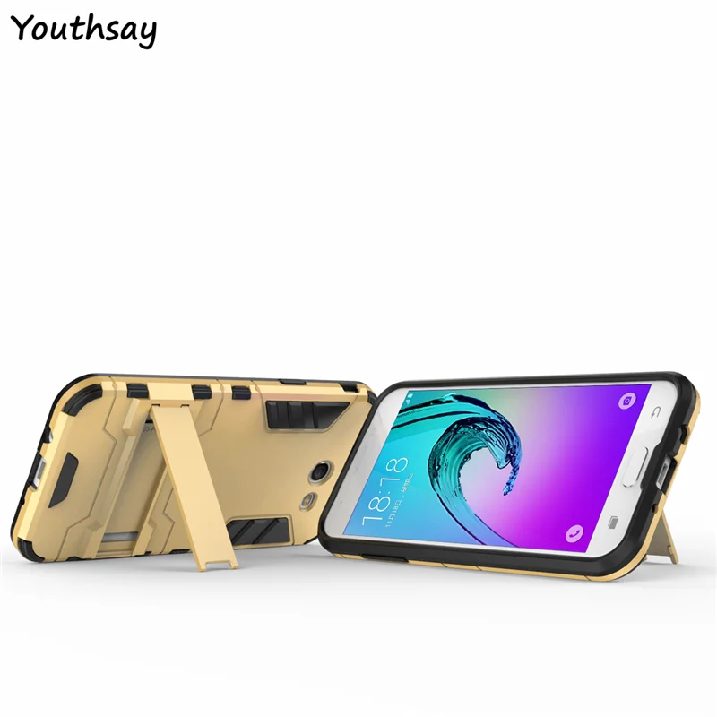 Чехол для Samsung Galaxy J3 2017 роскошный бронированный чехол телефона J327 |