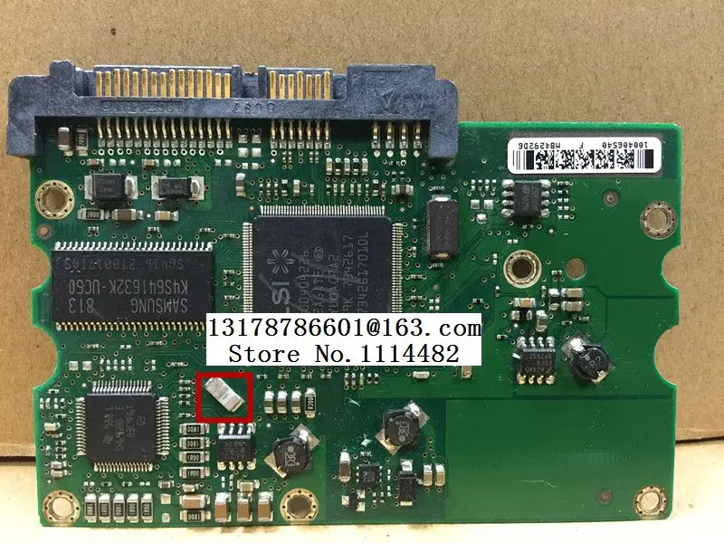 100387575 REV B D части жесткого диска HDD PCB Логическая плата хороший тест | Инструменты