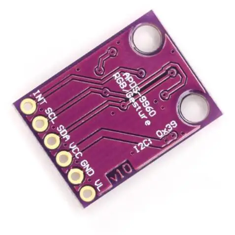 1 шт. DIY RGB датчик жеста для торгового центра фотоэлемент APDS 9960 интерфейса Arduino I2C 3 В