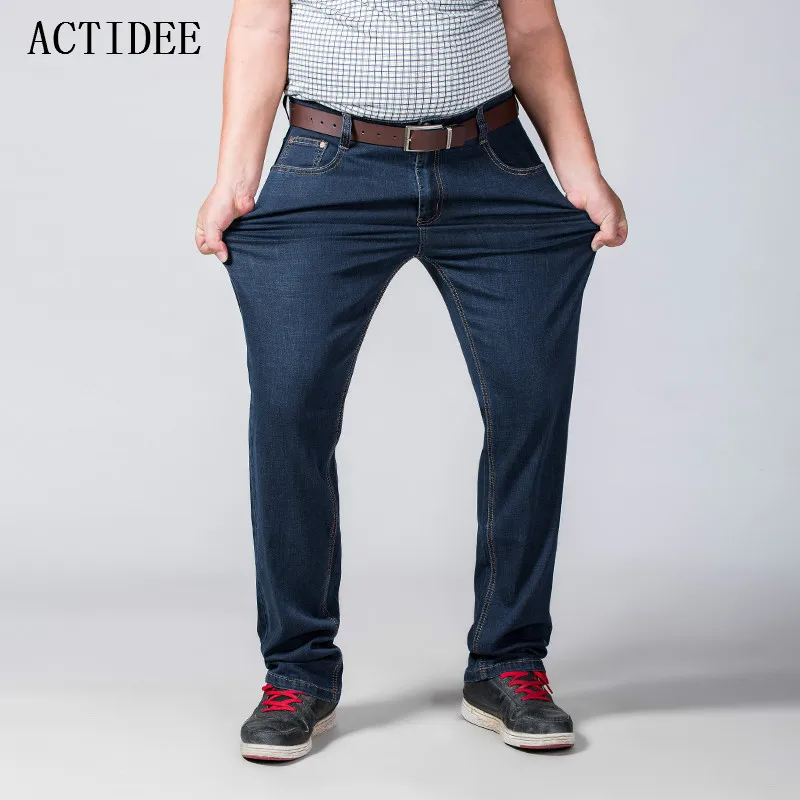 Новинка 2018 модные мужские джинсы обтягивающие хлопковые эластичные для фитнеса