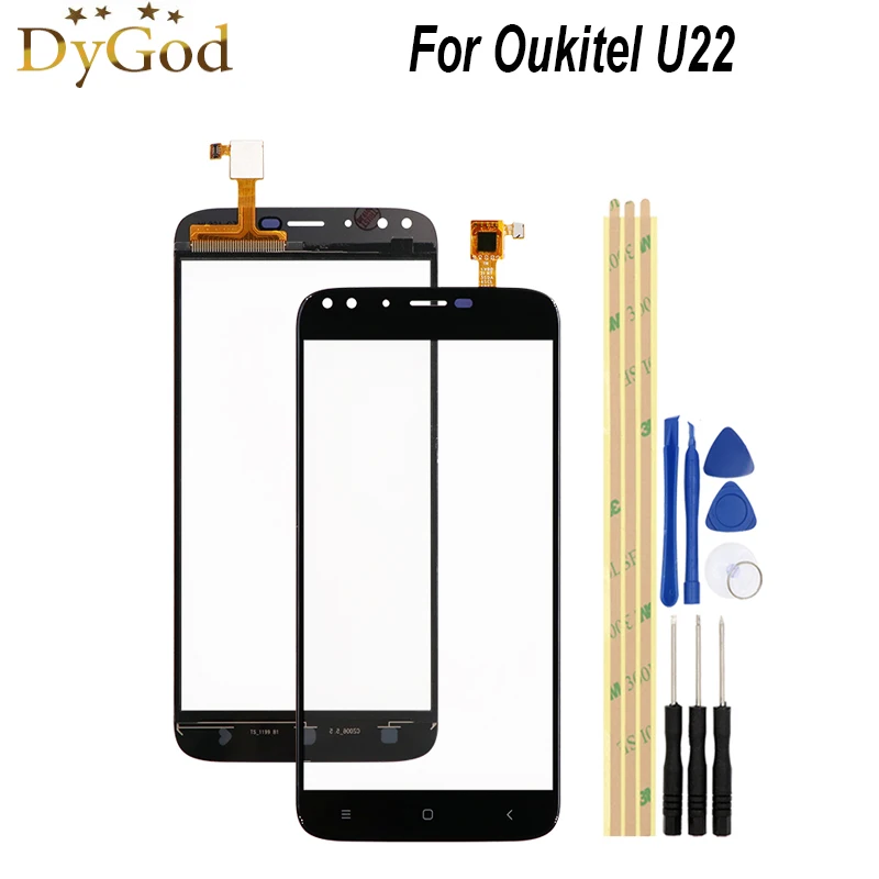 Сенсорный экран 5 дюйма для Oukitel U22 стеклянная панель сенсорный мобильный телефон