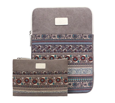 gray sets vertical Новая Холщовая Сумка для ноутбука macbook Air 13 Чехол Pro 15 14 12 11 для Xiaomi Mi ноутбука 12,5 13,3 15,6 женские мужские сумки - Цвет: gray sets vertical