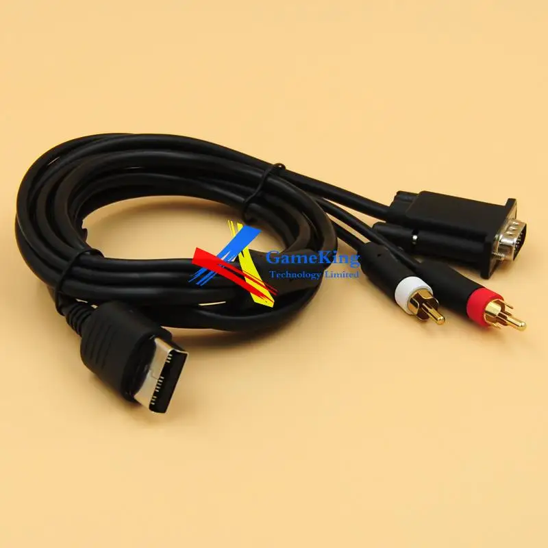 High Definition VGA Cable RCA Sound Adapter for Sega Dreamcast DC Console with / Audio Connector |