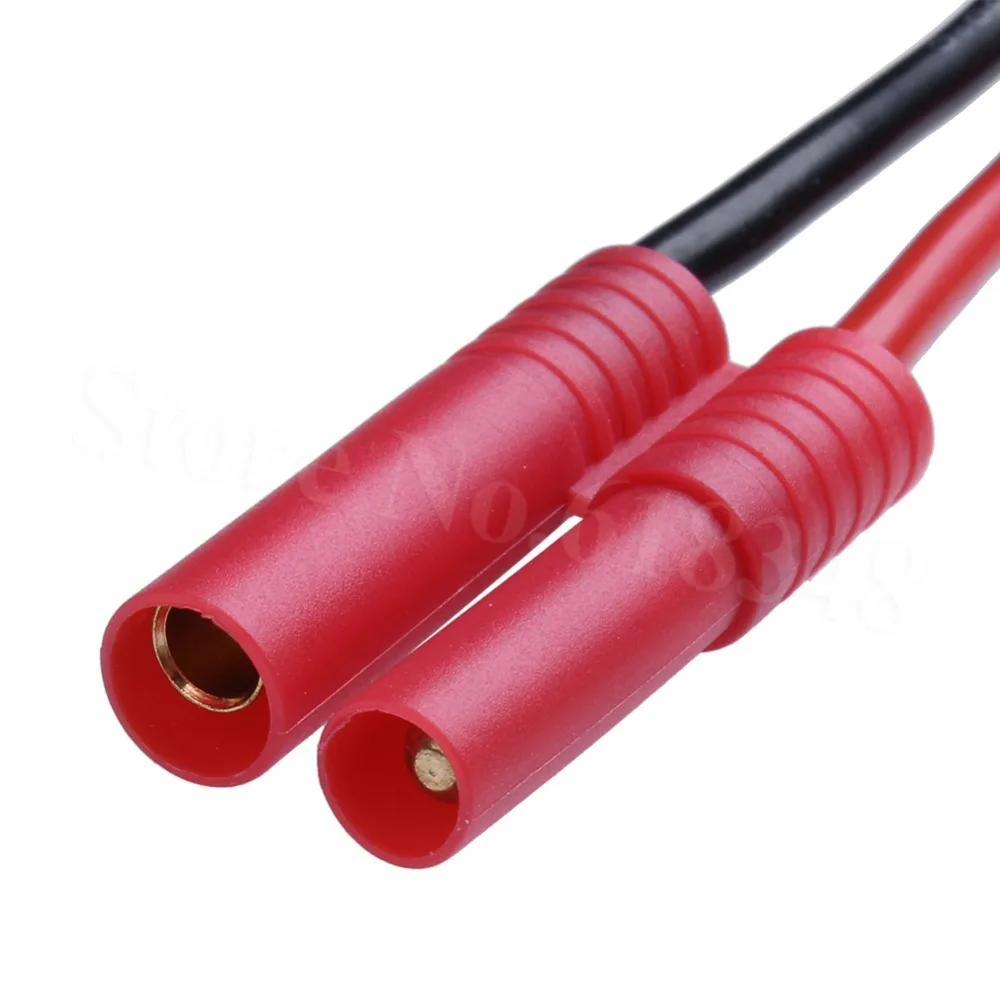 10x HXT 4mm to Female Tamiya Connector Plug Adapter With 14AWG Silicone Wire Cable 1.96&quot 50mm For RC Charger ESC Electric Motor | Игрушки