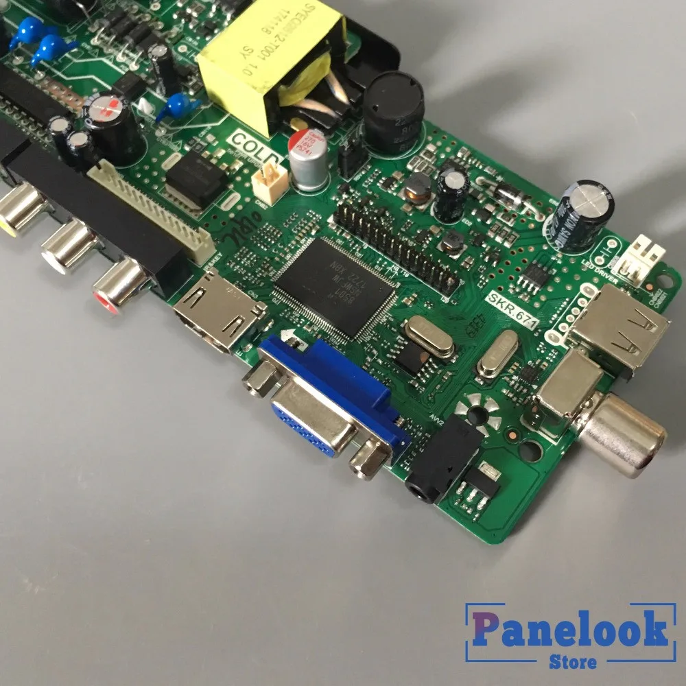 Новая плата платы питания TP.VST59.PA671 вместо TPVST59.P67|board board|board tvtp tv |