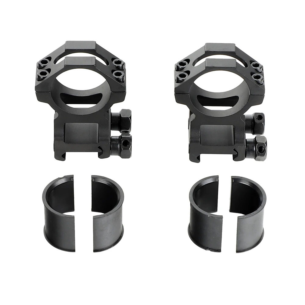 ohhunt Rock-Solid 25.4mm 30mm Scope Picatinny Rings Hunting Tactical Riflescopes Mounts With Top Rail For AK 47 AR15