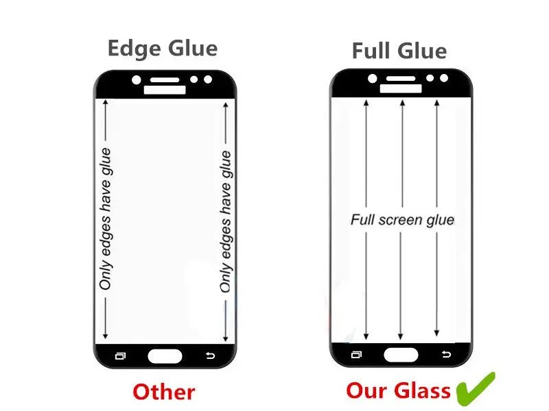 2pcs for samsung galaxy a50 glass tempered glass for samsung galaxy a50 film full glue screen protector for samsung galaxy a50 free global shipping