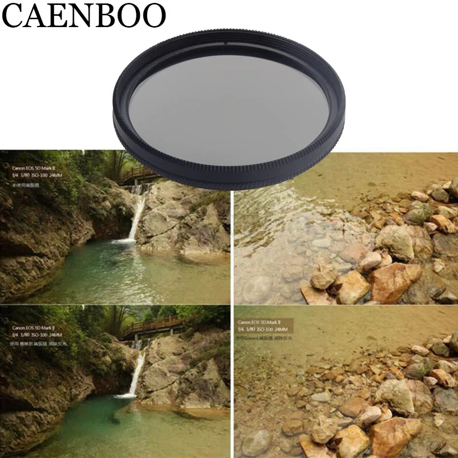 Фильтры CAENBOO Yi 4K + II для XiaoMi 4K/II/Lite/+ Plus красное кольцо крышка Комплект фильтров