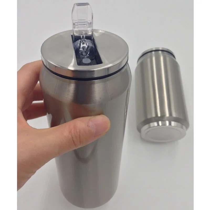 Quevinal 20 штук 12oz/17 унций термос с двойными стенками жестяной банки вакуумного