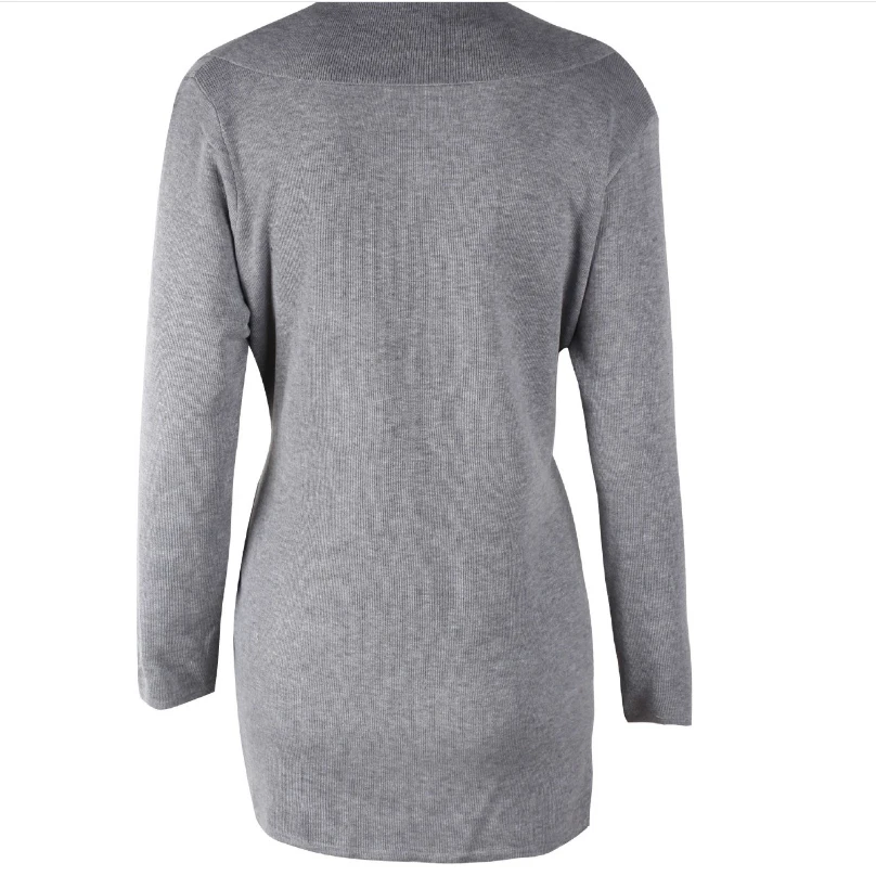 

Women Autumn Winter Warm Casual Long Sleeve Zip-Up Sweatshirt Coat Outerwear Jacket Tops Fashion Knitting Cloth