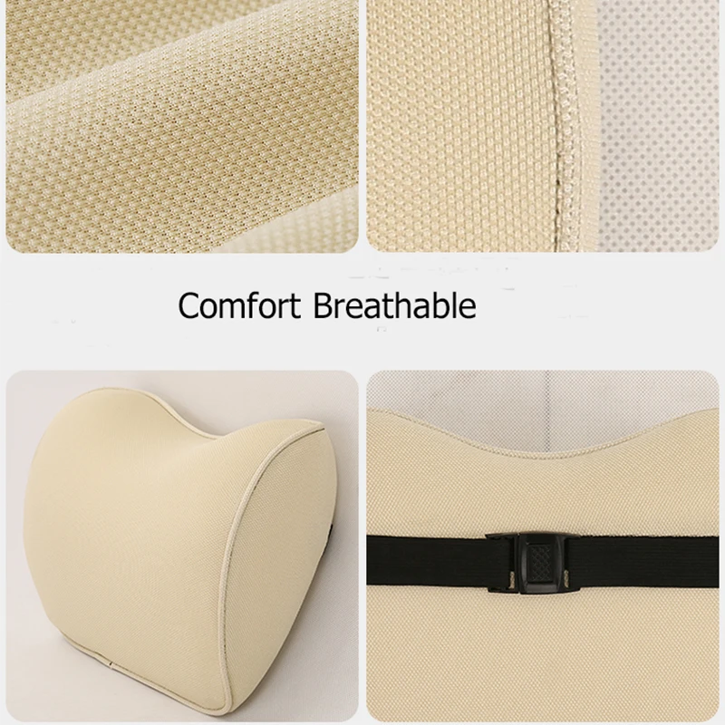 Автомобильная подушка для шеи поясничная поддержка талии Подушка на подголовник