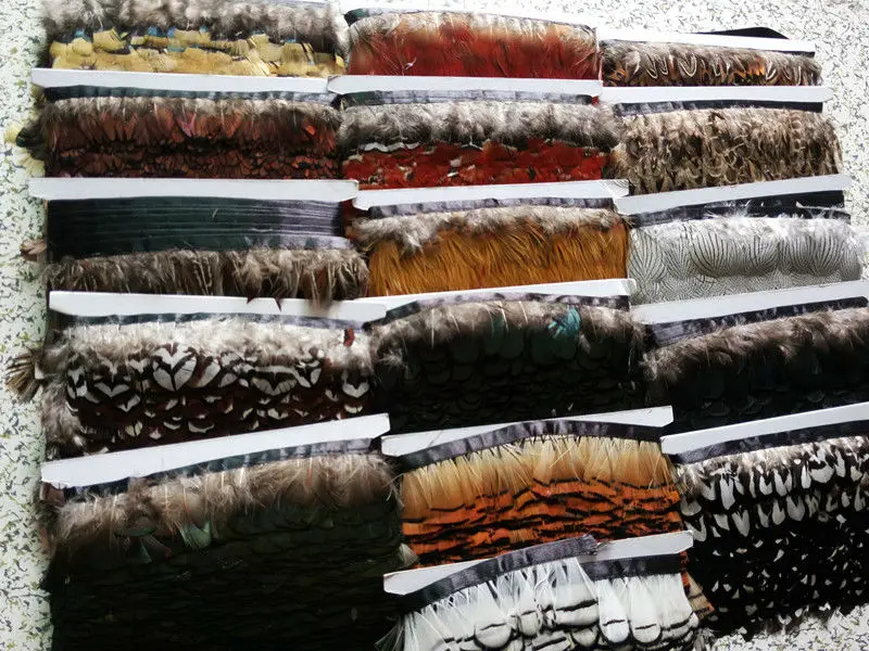 Оптовая продажа высококачественные натуральные дамские перья фазана лента 2 3