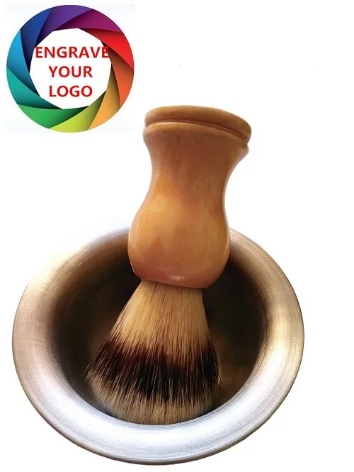 100% чистый Барсук щетка для бритья Деревянная Ручка Парикмахерская Мужская лица