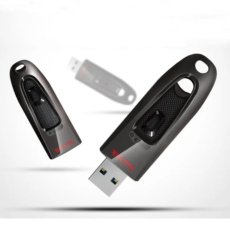 Двойной флеш-накопитель SanDisk Ultra флеш-накопитель USB 3,0 128 ГБ 256 ГБ узнать Скорость до 100 МБ/с. 16 Гб оперативной памяти, 32 Гб встроенной памяти, 64 ГБ флеш-накопитель SDCZ48 Pendrive