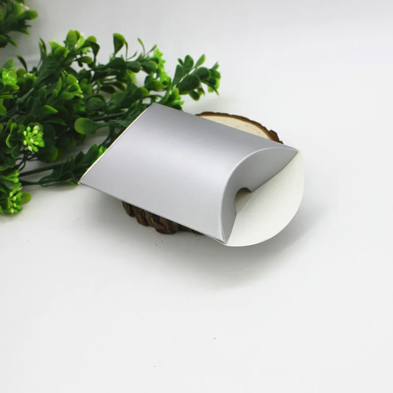 10 шт./лот Лента Свадебные сувениры коробки для конфет золотой или серебряный цвет