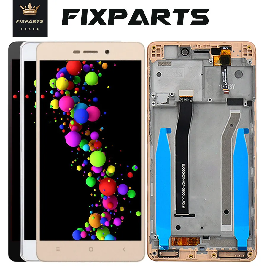 ЖК-дисплей для Xiaomi Redmi 3S дисплей 3 LCD сенсорный экран дигитайзер с рамкой Pantalla