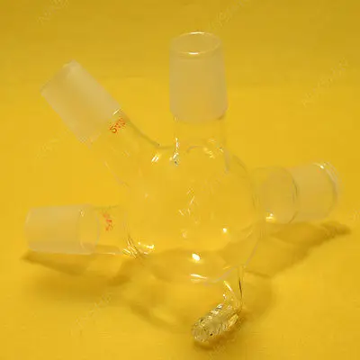 24/29 Distillation Receiver Cow Shpae Lab Chemistry Glassware | Канцтовары для офиса и дома