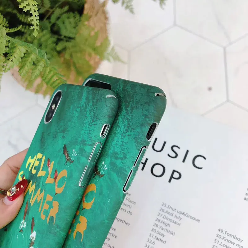 Boucho мило рыбы шаблон телефона чехол для iPhone X 6 6S 7 8 плюс Чехол Матовая Жесткий