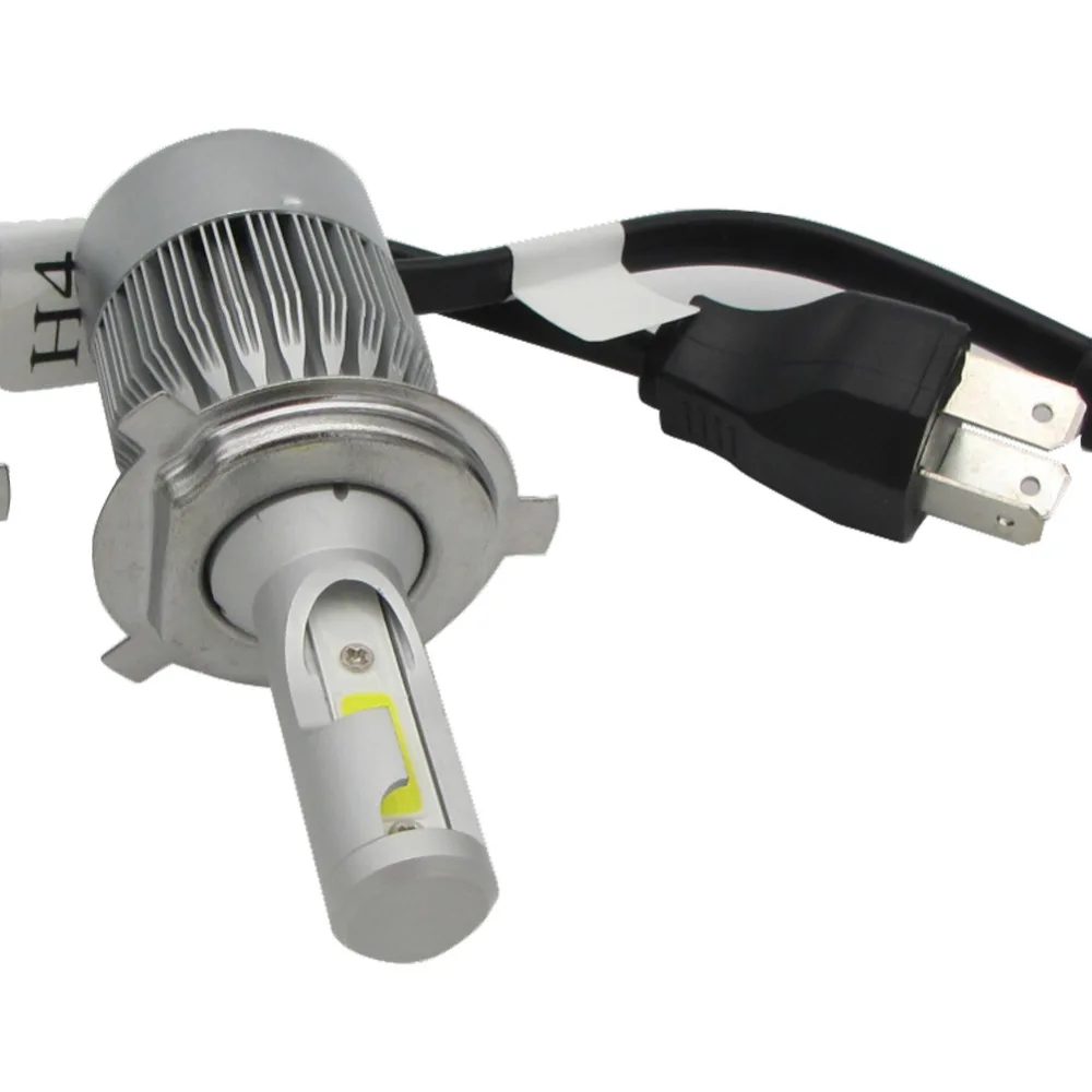 2x H4 Hi/Lo LED COB 110 Вт Автомобильные фары ксеноновые двухлучевые лампы Набор шаровых