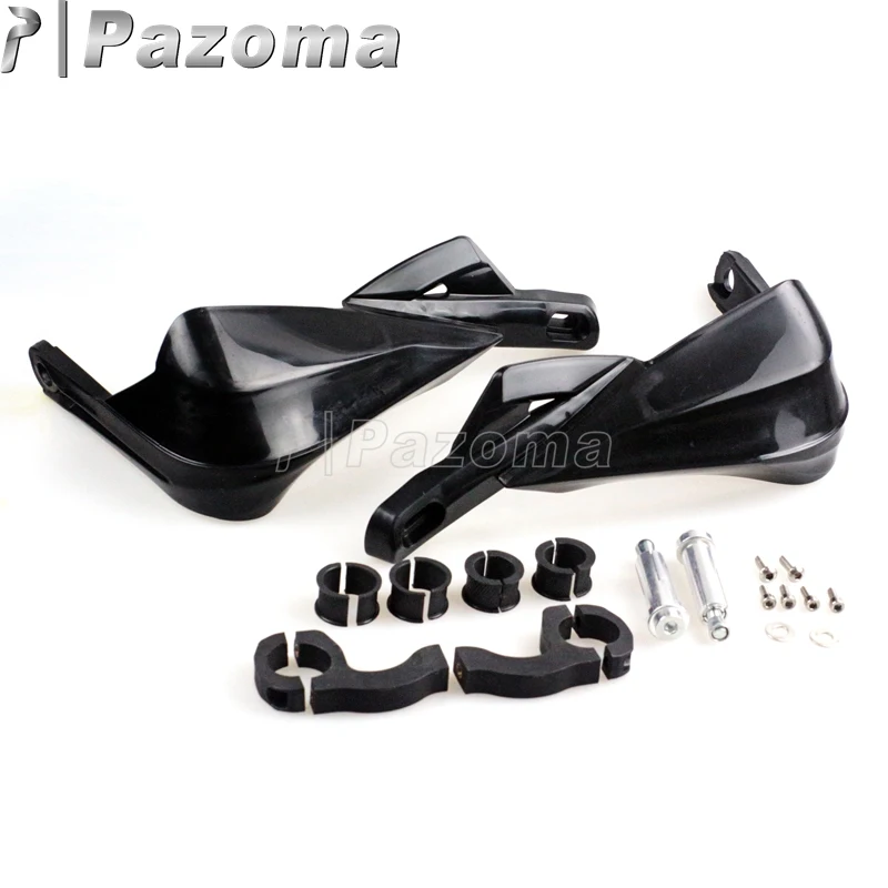 

PAZOMA Universal Motorcycle Black Brush Bar Hand Guards Handguard For 22mm-28mm Yamaha Kawasaki Honda