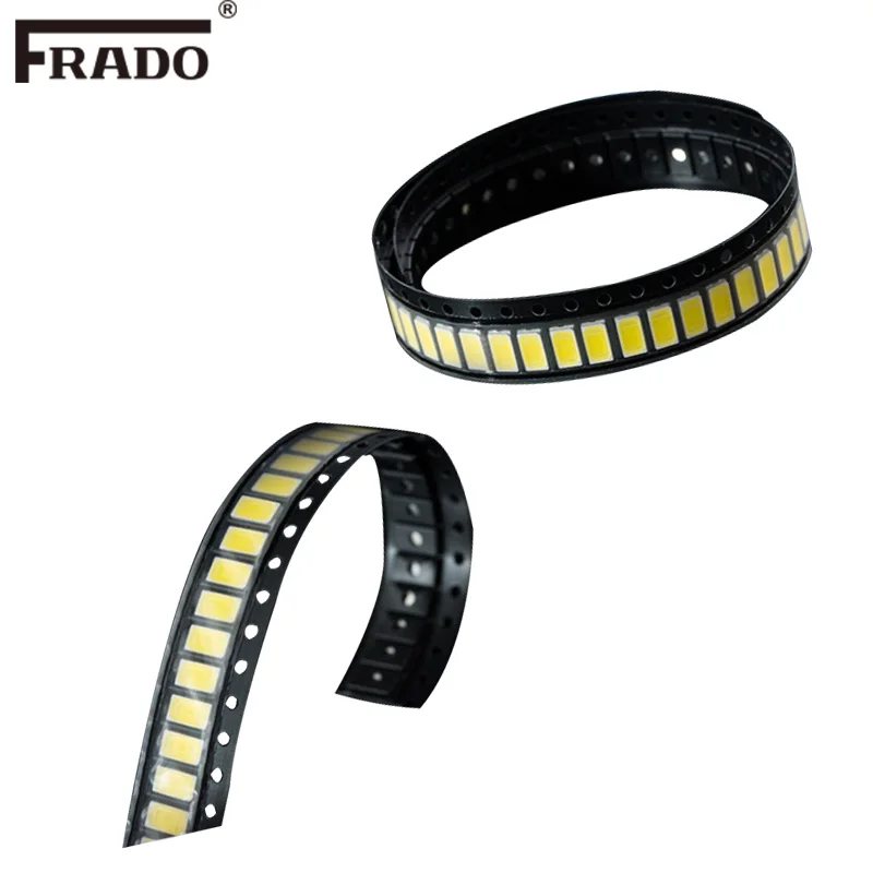 50 шт./лот SMD LED 5730 5630 чип 55LM 0 5 Вт холодный белый светодиод лампы высокой яркости SMT