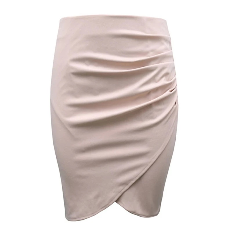Женская облегающая юбка-карандаш классическая офисная Юбка До Колена с высокой