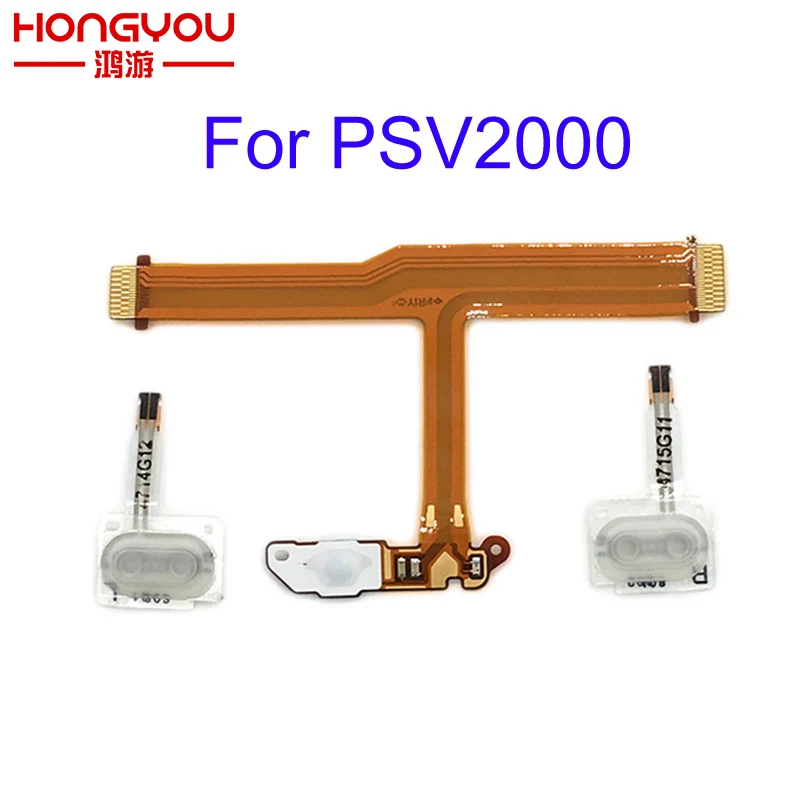 10 шт. для PS VITA PSV 2000 L R Наплечная Кнопка Лента + выключатель питания гибкий