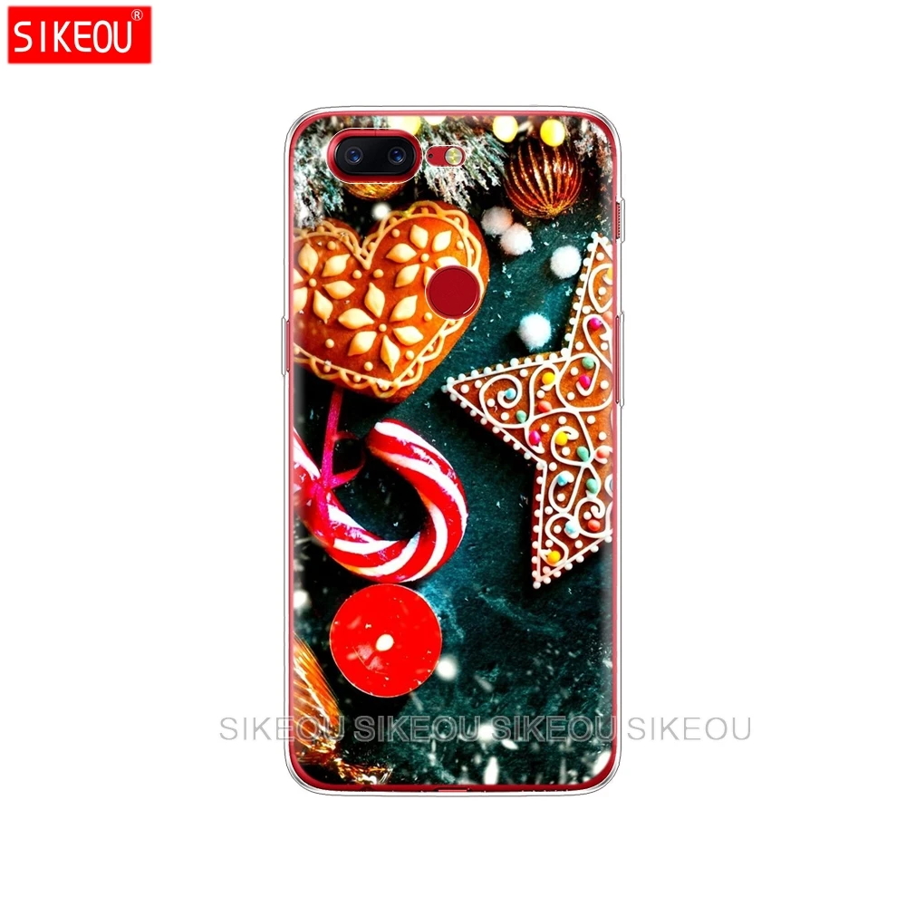 Силиконовый чехол для телефона Oneplus one plus 6 5T 5 3 A3000 A5000 на Новый год с Рождеством |