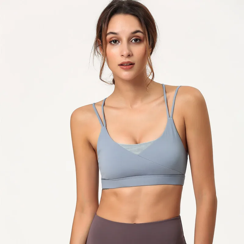 Женский сетчатый бюстгальтер на молнии спереди с высокой компактной компрессией