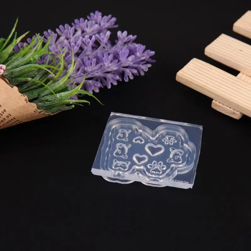 3D DIY акриловый трафарет для маникюра украшение для ногтей эпоксидный маникюрный шаблон дизайн силиконовый лак УФ гель для наклеек Украшения