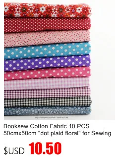 Booksew, Новое поступление, домашний текстиль, хлопок, саржа, ткань для лоскутного шитья, постельные принадлежности, подушка, детский цветочный узор, ткань для шитья Tecido