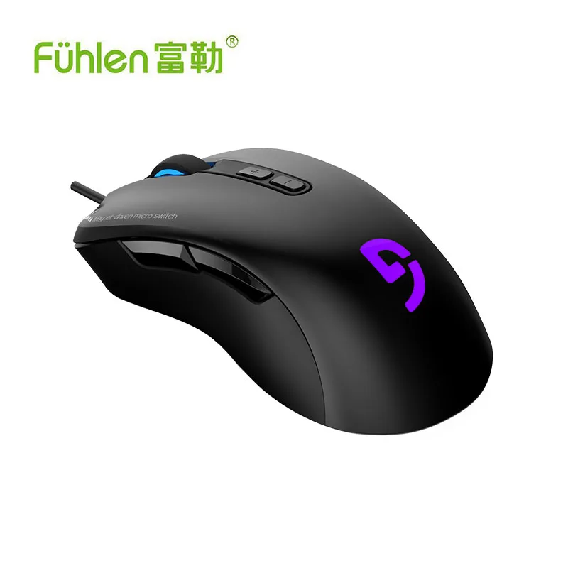 Fuhlen G90 EVO оптомагнитный Магнето micromotion Проводная игровая мышь оригинальная 5000 dpi