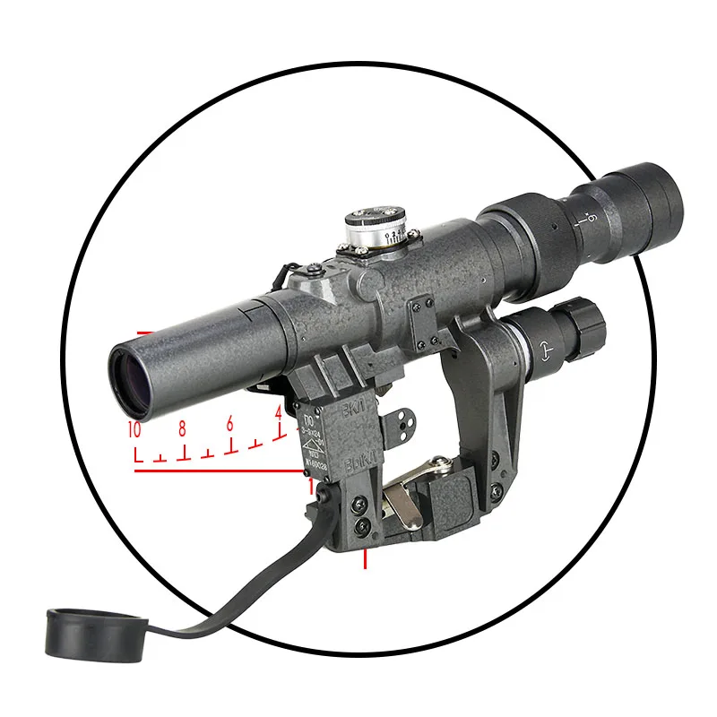 PPT Тактический 3 9x24 прицел для охоты на открытом воздухе OS1 0329|rifle scope|canis latransscope for