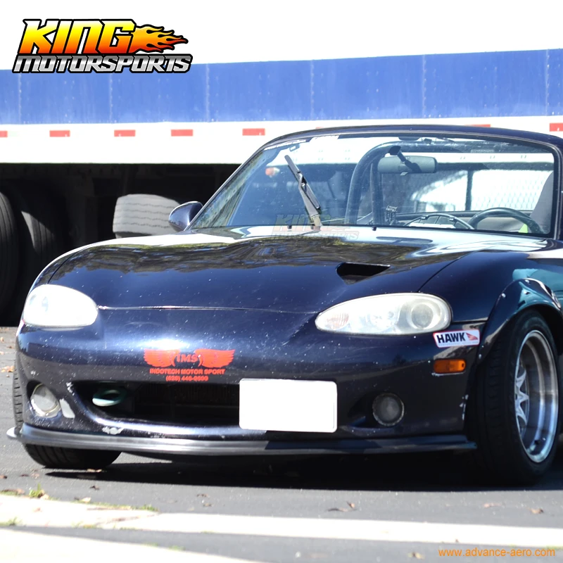 Подходит 01-05 MAZDA MIATA MX-5 COUPE DS style трансформер передний бампер спойлер уретан