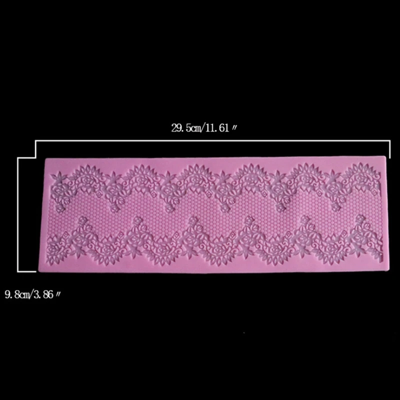 Silicone Mold Sugar Lace Mat Decoration Fondant Cake Kitchen Accessories | Дом и сад
