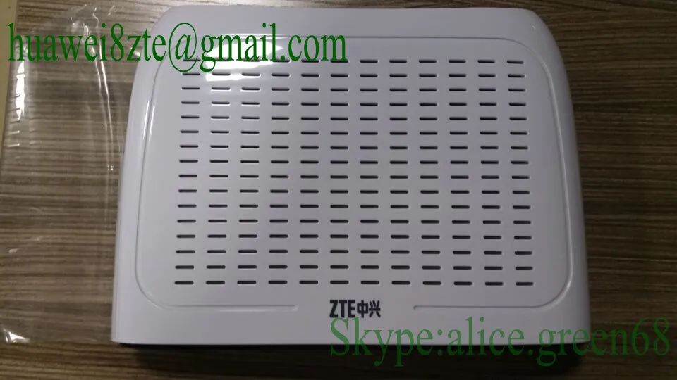 ZTE F660 V1 GPON ONU с 4GE LAN портами + 2 POTS протоколом H.248 Wi Fi SC/APC оптическим портом|Модемы| |