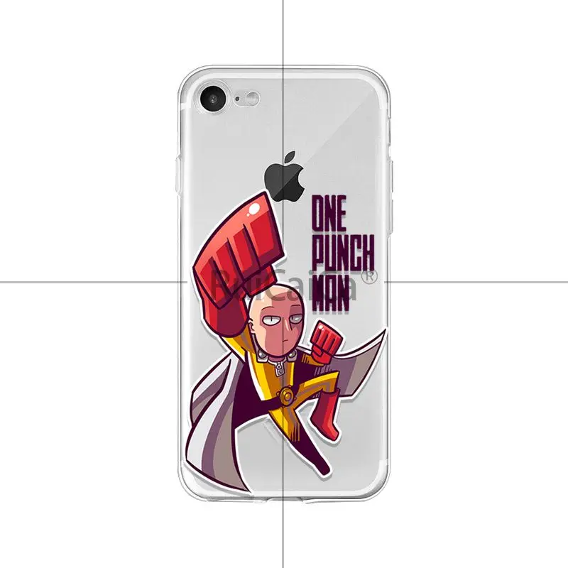 Ruicaica Аниме One Punch Man горячая печать классные аксессуары для телефона чехол Apple iPhone 8