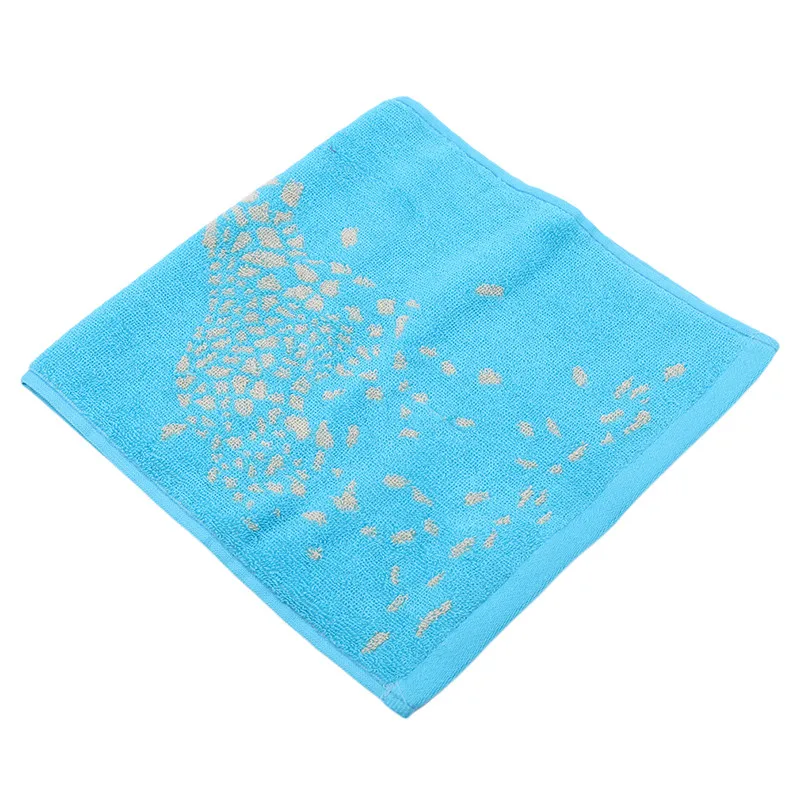 Хорошее качество милое детское полотенце для рук с рисунком жирафа хлопковое