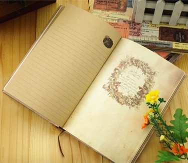 Европейская винтажная тетрадь в твердой обложке дневник книга школьный офисный