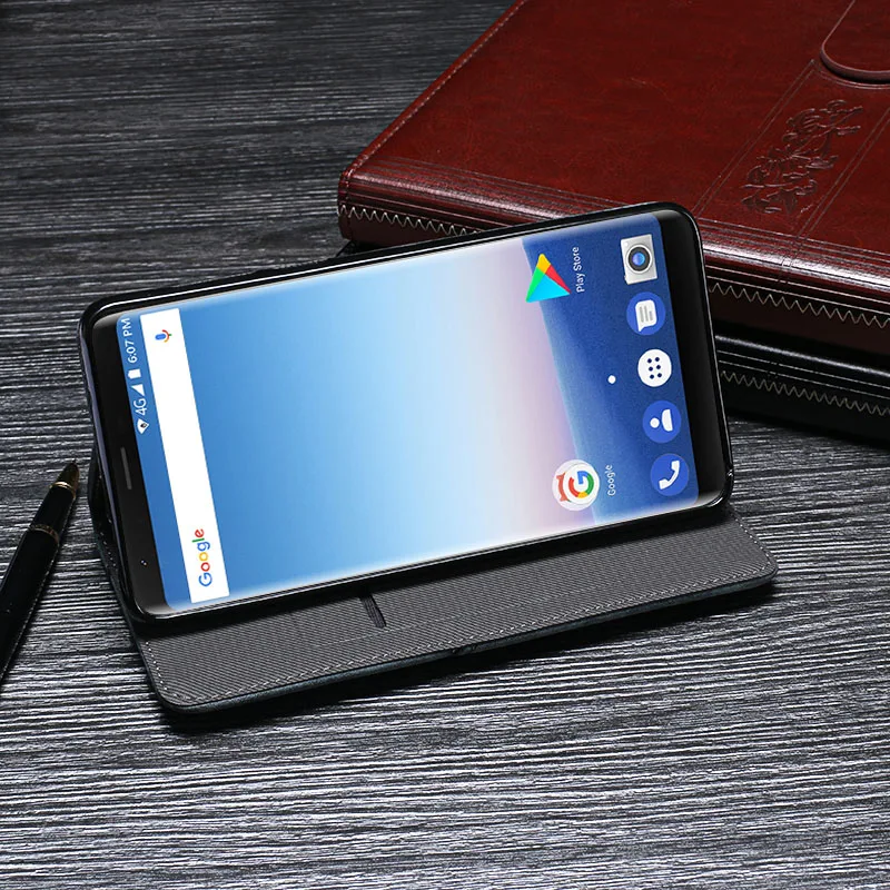 Чехол для телефона Ulefone Mix 2 кожаный чехол флип Coque роскошный защитная крышка Fundas с