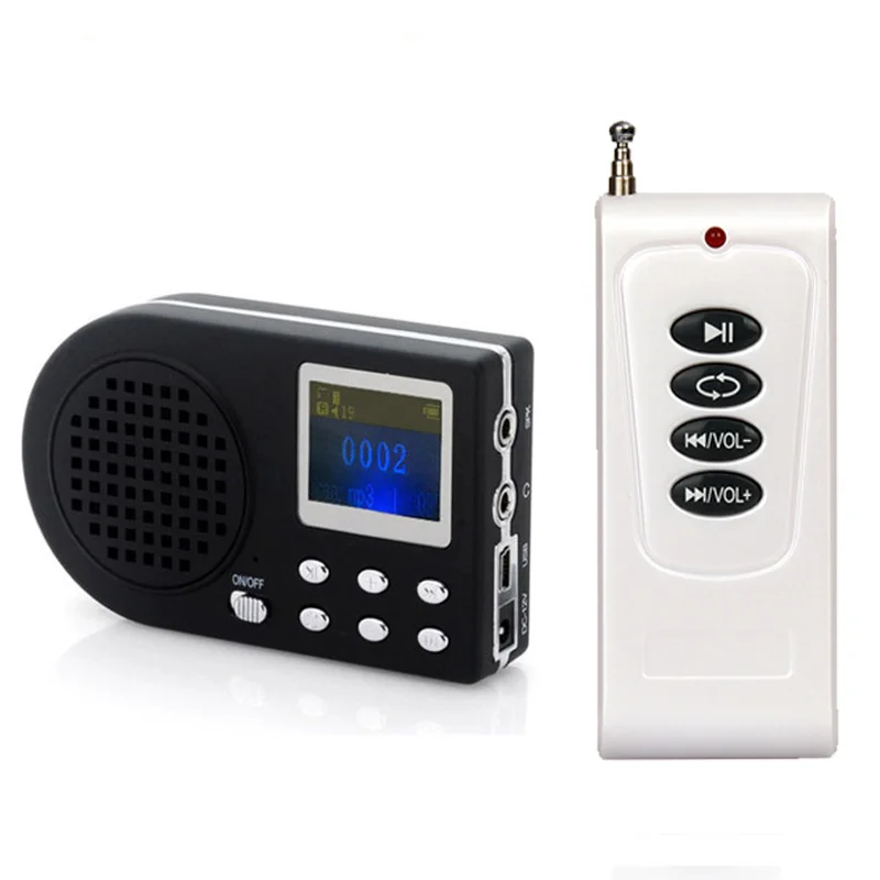 Искусственная птица Охотничья приманка мухобойка mp3-плеер звук птиц громкий