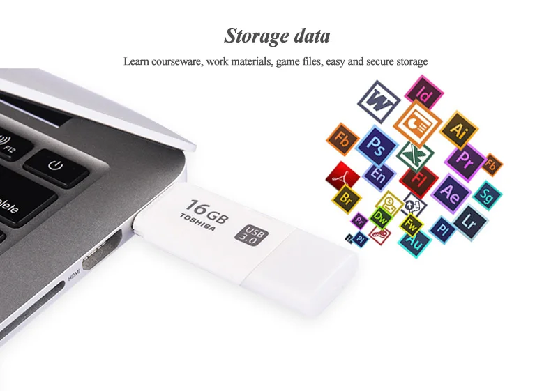 TOSHIBA USB флеш-накопитель 64 Гб качественный флеш-накопитель карта памяти 64 ГБ реальная емкость флеш-накопитель USB 3,0