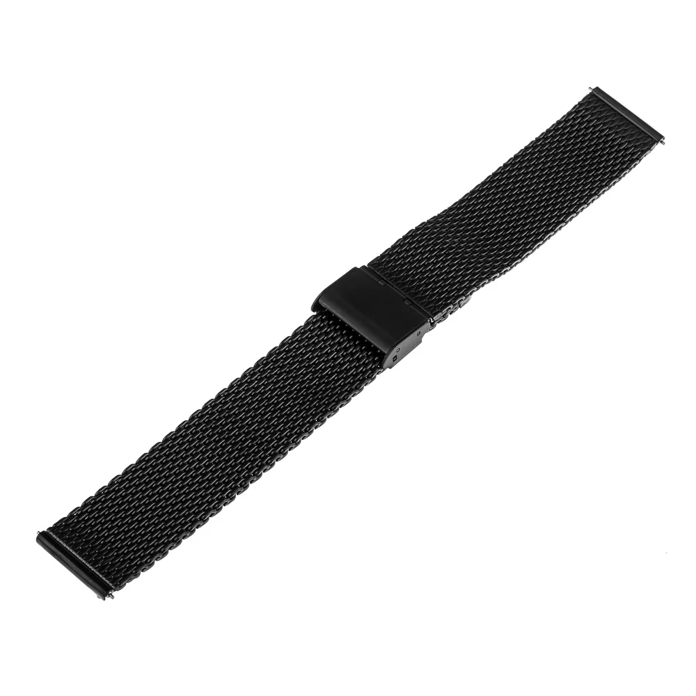 Ремешок Миланская петля для мужских и женских часов браслет из нержавеющей стали