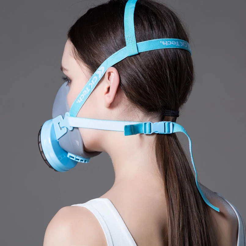 CK Tech. Силиконовая полулицевая противогаз респиратор краска спрей Химические