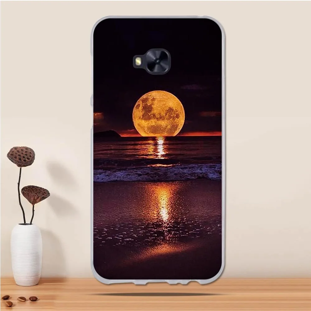 Мягкий тонкий чехол с 3d рисунком для Asus Zenfone 4 Selfie Pro ZD552KL силиконовый телефона ZD552KL|Бамперы| |