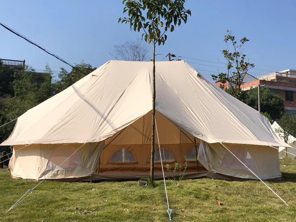 Бренд 3 двери 4*6 м уличная роскошная палатка для кемпинга