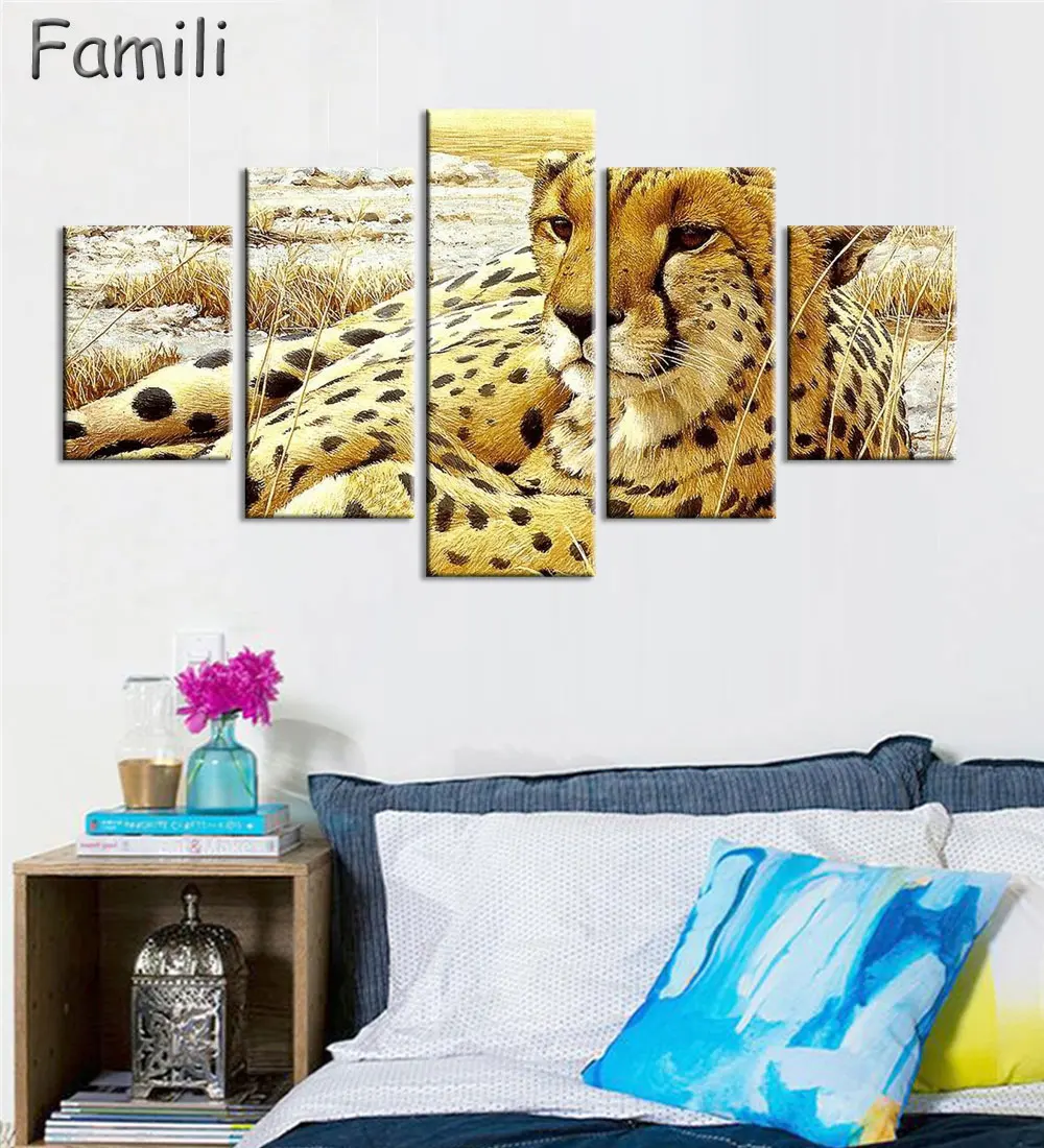 5 шт. настенный тканевый постер в виде животных|wall pictures|canvas paintingfabric posters |