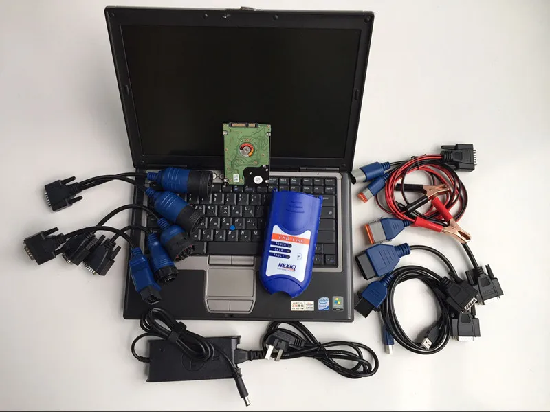 NEXIQ 125032 USB Link полный комплект дизельный тяжелый грузовик диагностический
