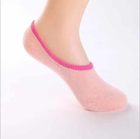 Носки-невидимки женские из бамбука повседневные лоферы Мокасины носки без шоу